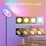 Lampa podłogowa do salonu z możliwością ściemniania,