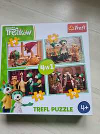 Puzzle " Rodzina Treflikow"4w1