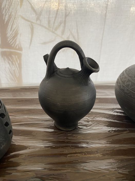 Peças  de louça preta / Olaria de Barro Negro