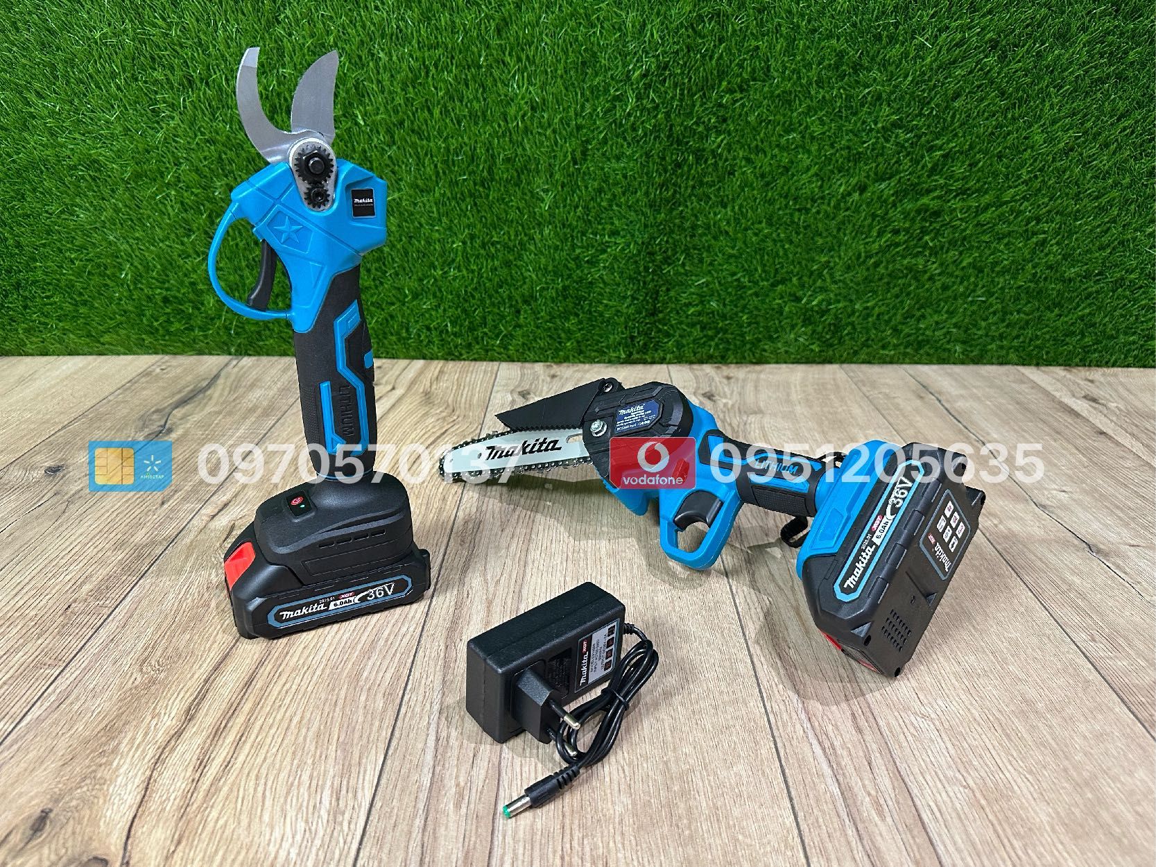Набір 2/1 Makita Міні пилка BCS36V + Секатор DMT50BL 36V 6Ah садовий
