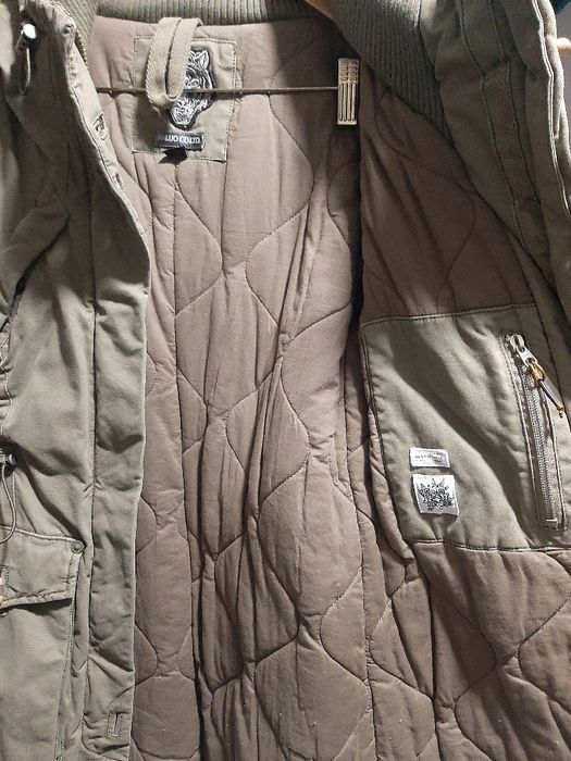 r. S kurtka parka Khujo, kolor khaki (zielona)