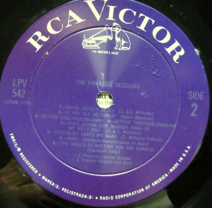 The Panassie Sessions ~ płyta nvinyl ~ LPV 542 ~stan BDB