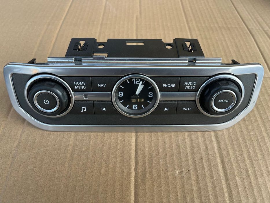 Panel sterowania radia zegarek AH22-18C858 Land Rover Discovery 4 IV