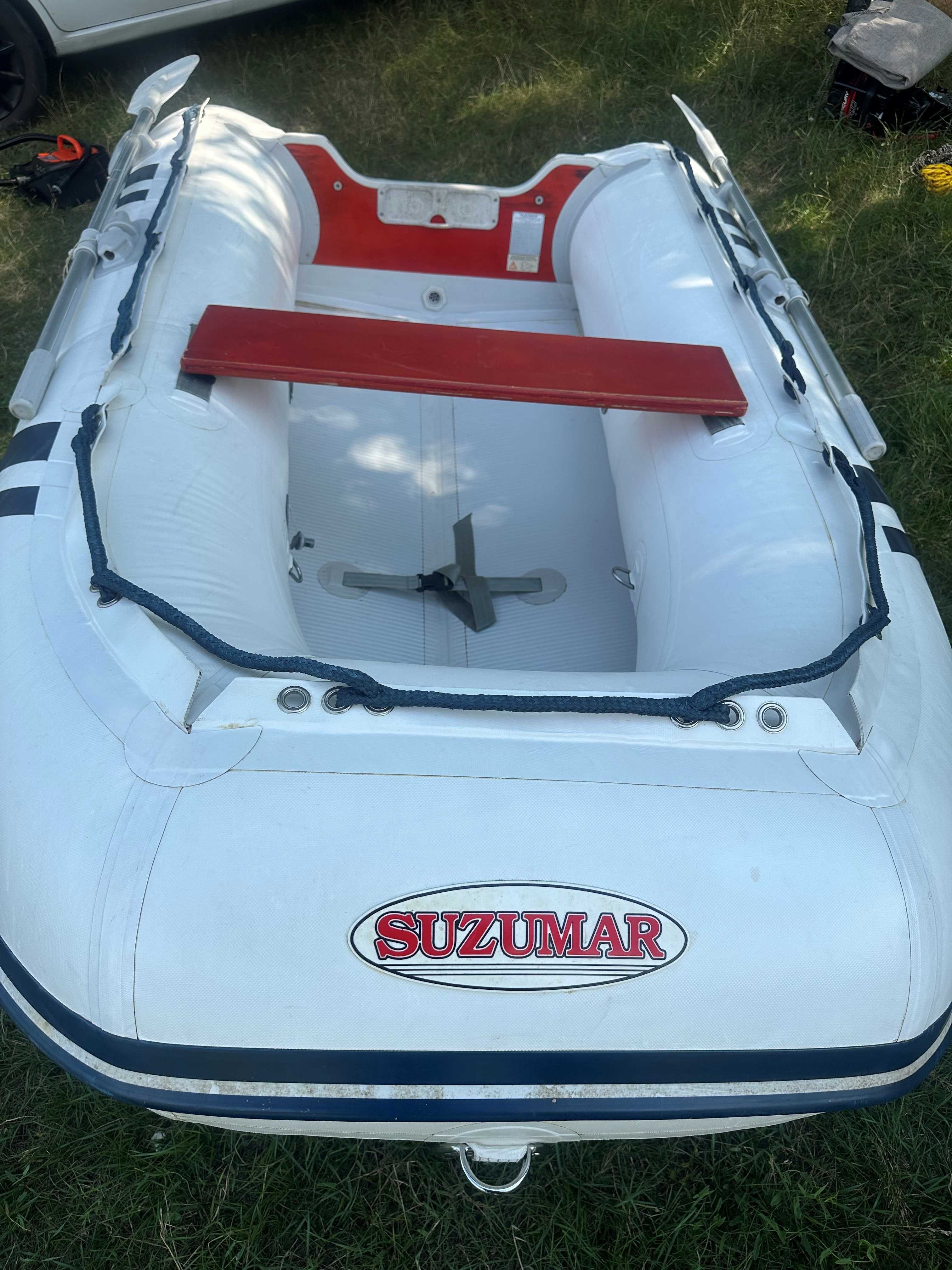 Ponton  Suzumar Airdeck V , MX-260 ( DS-260 VIB )   Mercury 4 KM 2takt