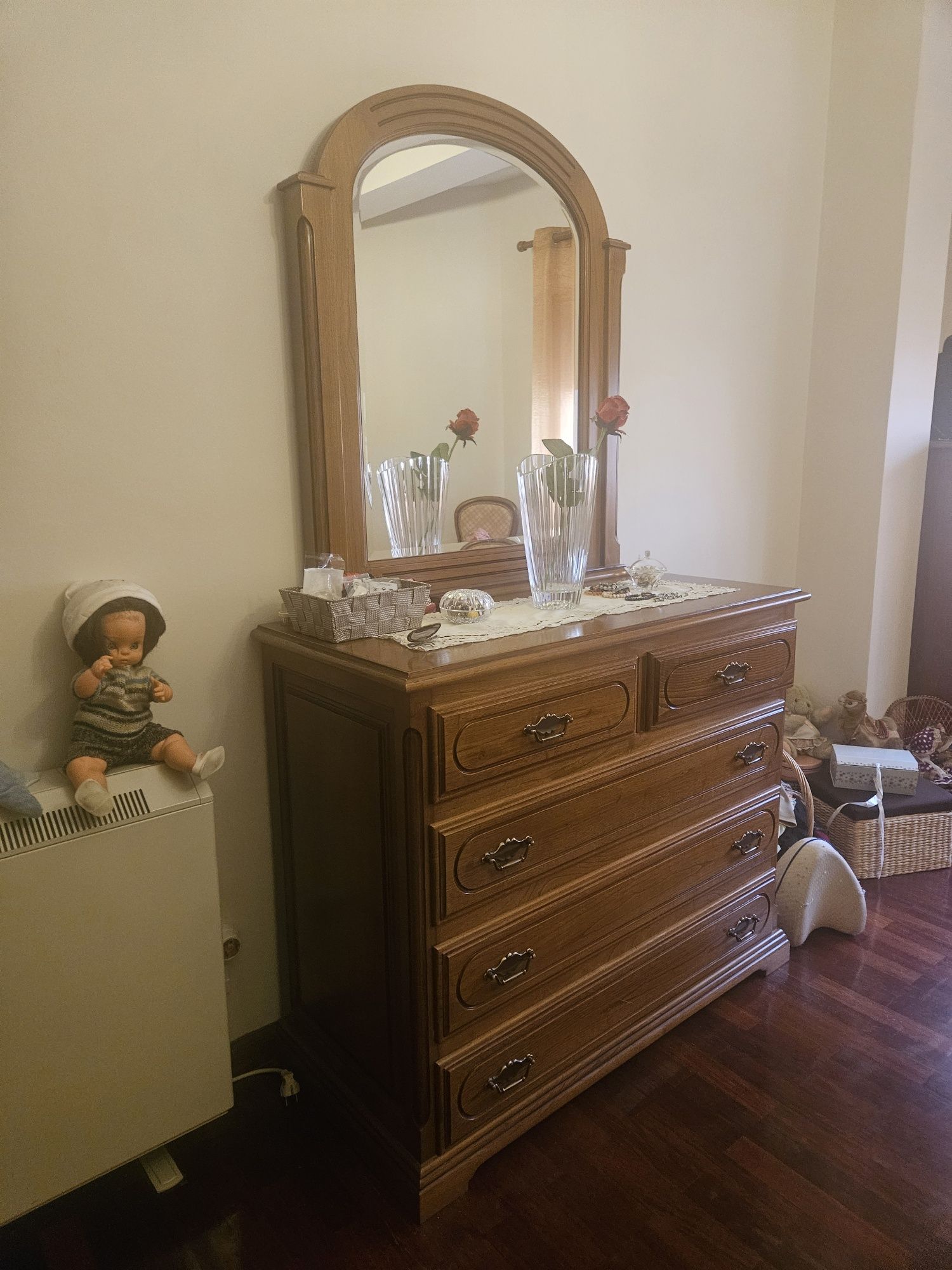 Quarto de casal em cerejeira