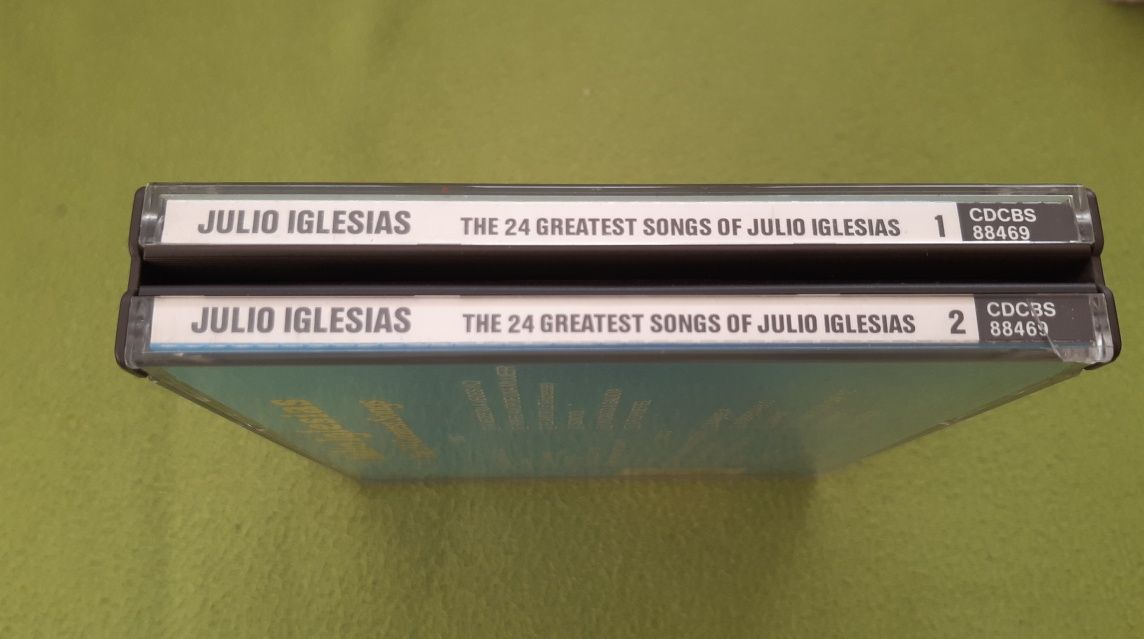 Podwójna płyta 2 CD Julio Iglesias The 24 Greatest  Songs