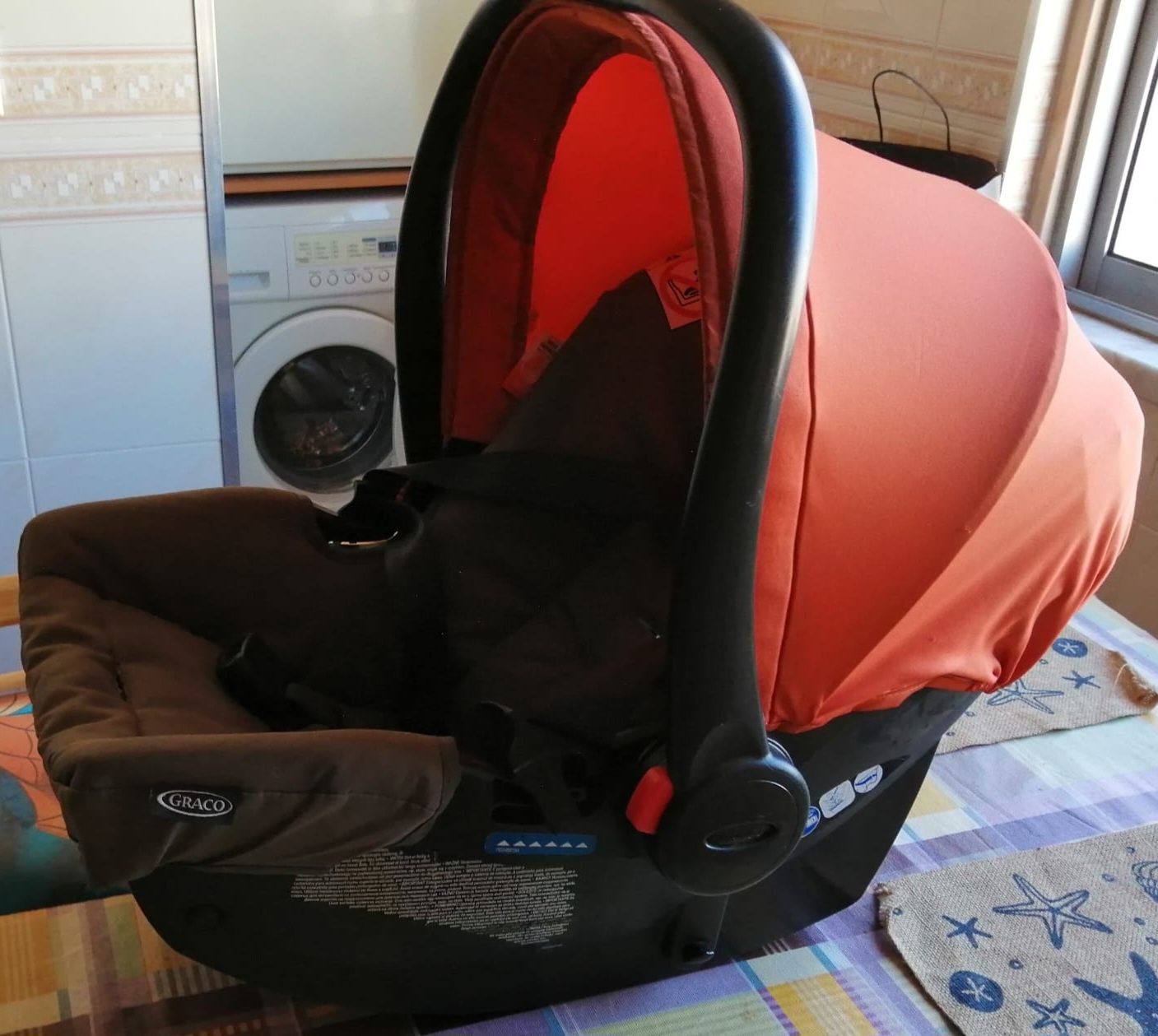 Carrinho + Ovo Marca Graco