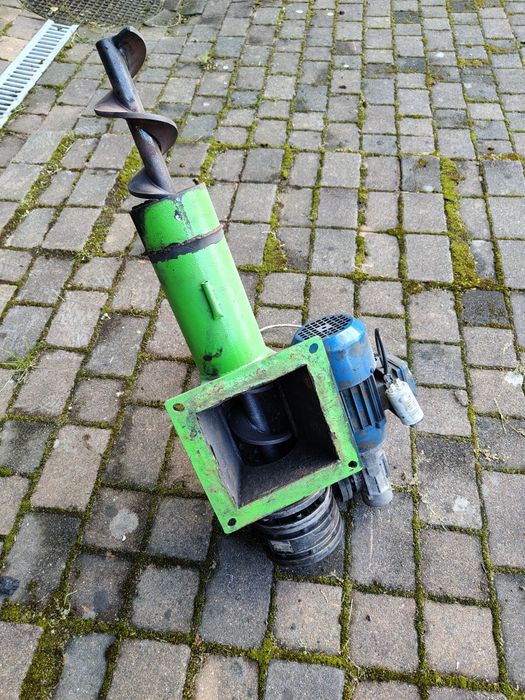 Hef Eco plus 25 motoreduktor, rura podajnika, ślimak