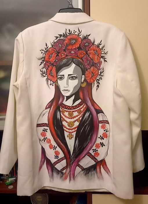 Піджак з ручним росписом