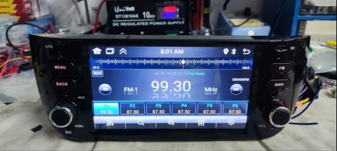 Rádios android Fiat Punto & Linia WiFi GPS bluetooth (novos)