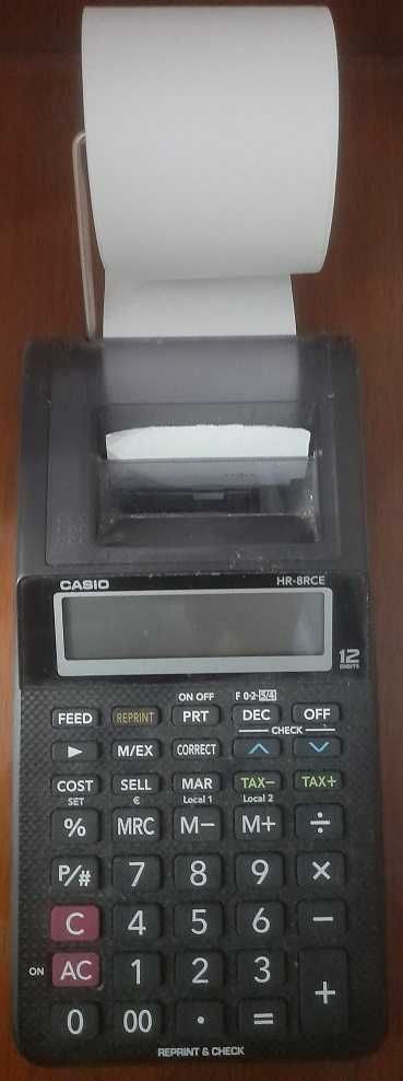 Calculadora de Secretária Casio HR 8RCE