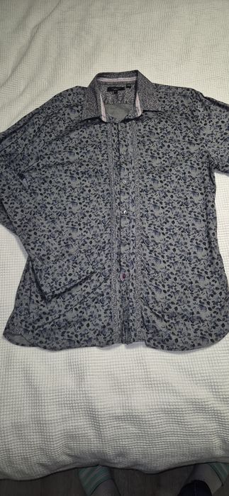 Koszula Ted Baker L (43cm kolnierzyk)stan idealny floral design