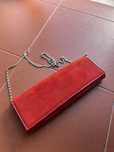 Aldo Red Velvet Clutch