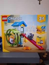LEGO 31155 Creator 3w1 - Kołowrotek dla chomików