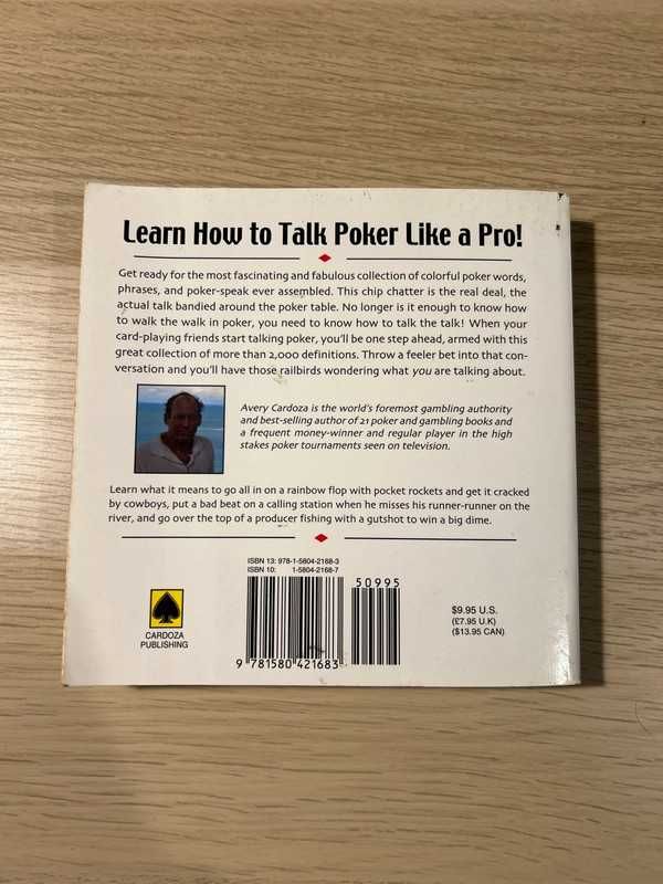 Poker Talk – Avery Cardoza – Poker Dictionary & Slang Guide