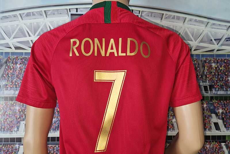 Portugalia FPF Nike DriFit 2018-19 #7 Cristiano Ronaldo home size: M