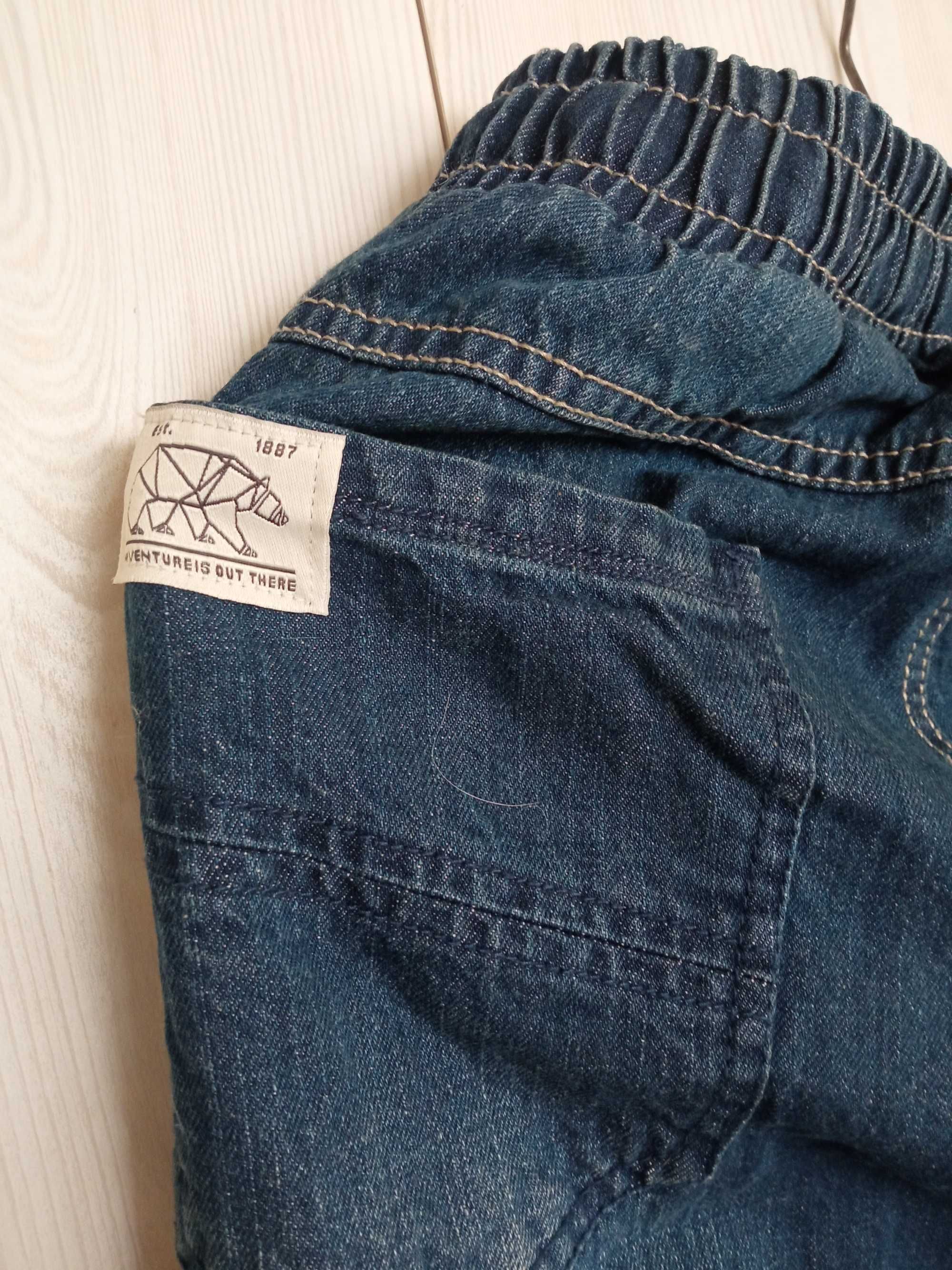Cool Club spodnie jeansowe 170 ocieplane