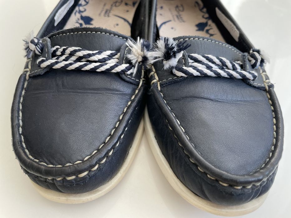 Шкіряні мокасини Respect устілка 23 см 36 р.