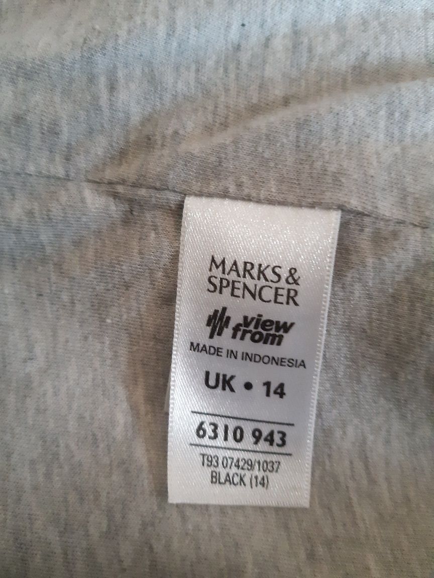 Zgrabna kurtka funkcyjna sport/fitness m & s black r L/XL, 14/40 -42