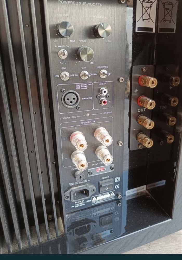 Mega XTZ sub Amp 1 wszechstronny wzmacniacz końcówka klasa AB 300W RMS