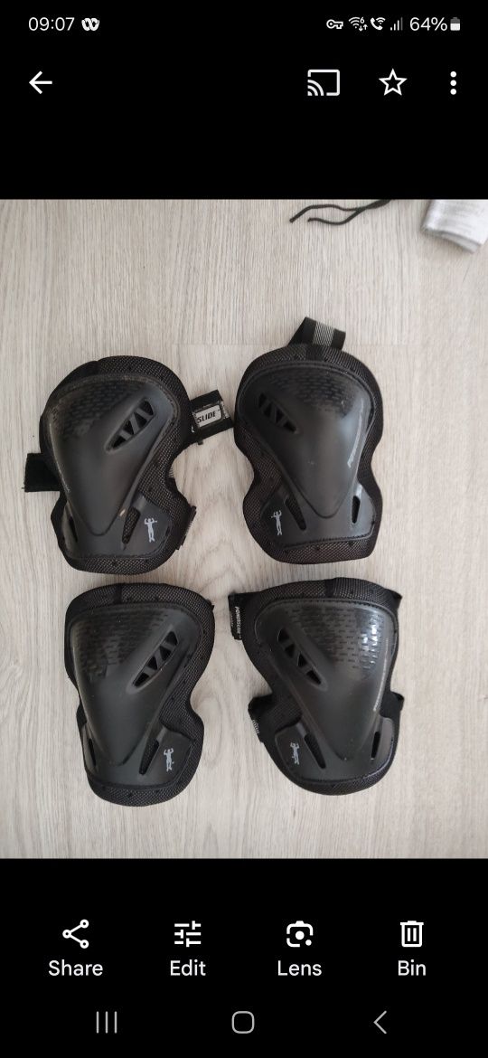 Powerslide protetores para andar de patins
