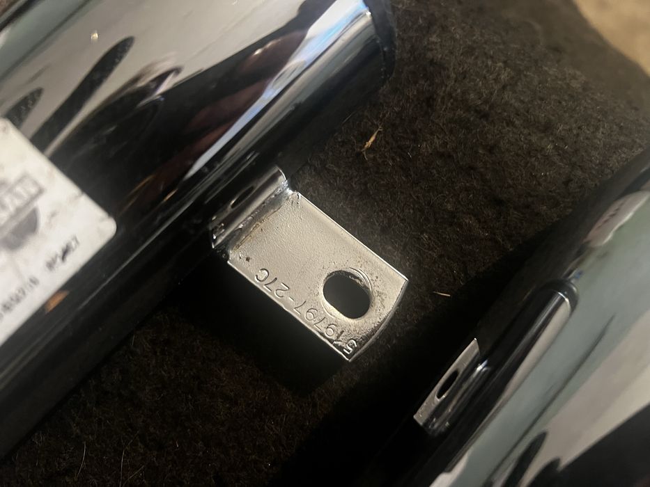 Захині труби передного бампера Nissan X-Trail T30 (комплект-2 шт)