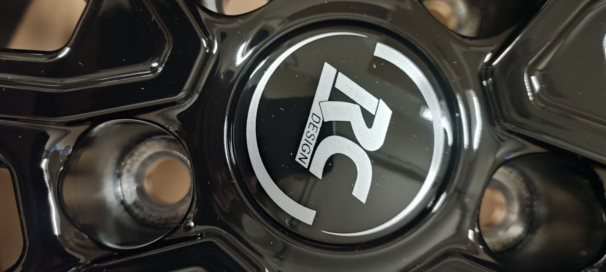 17 " felgi NOWE aluminiowe RC Design 5x108 ET45 Ford czarne OKAZJA