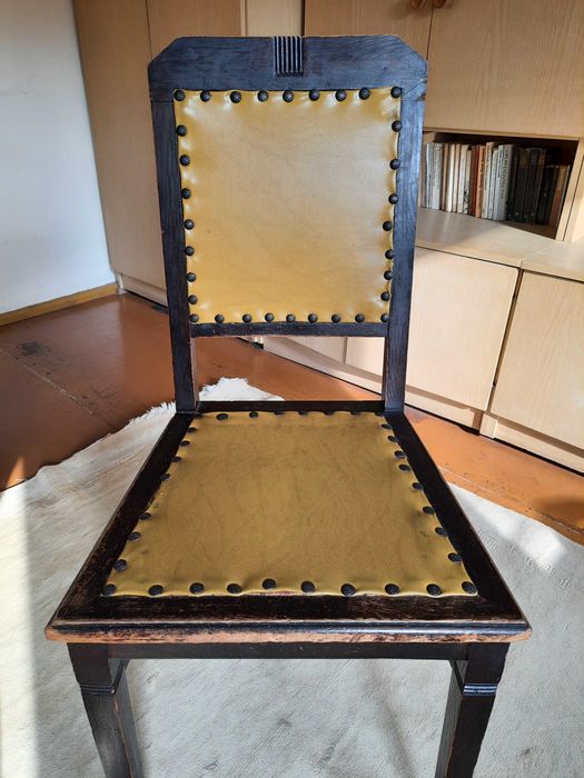 4 Krzesła modernistyczne  art déco