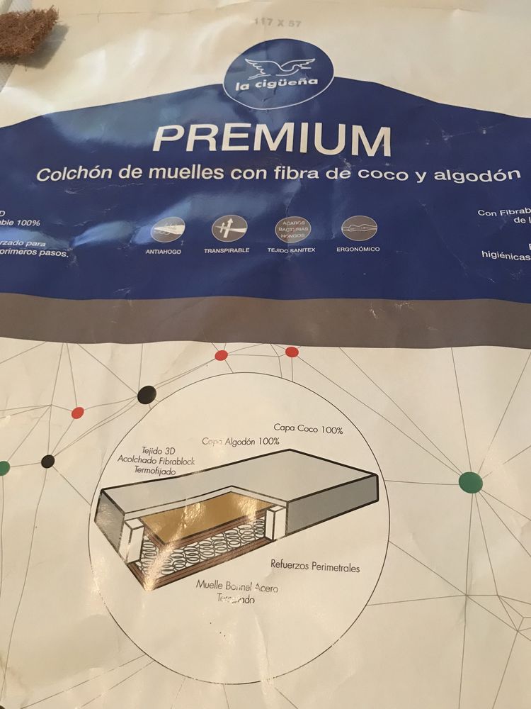 Colchão Premium de berço - La Cigüeña