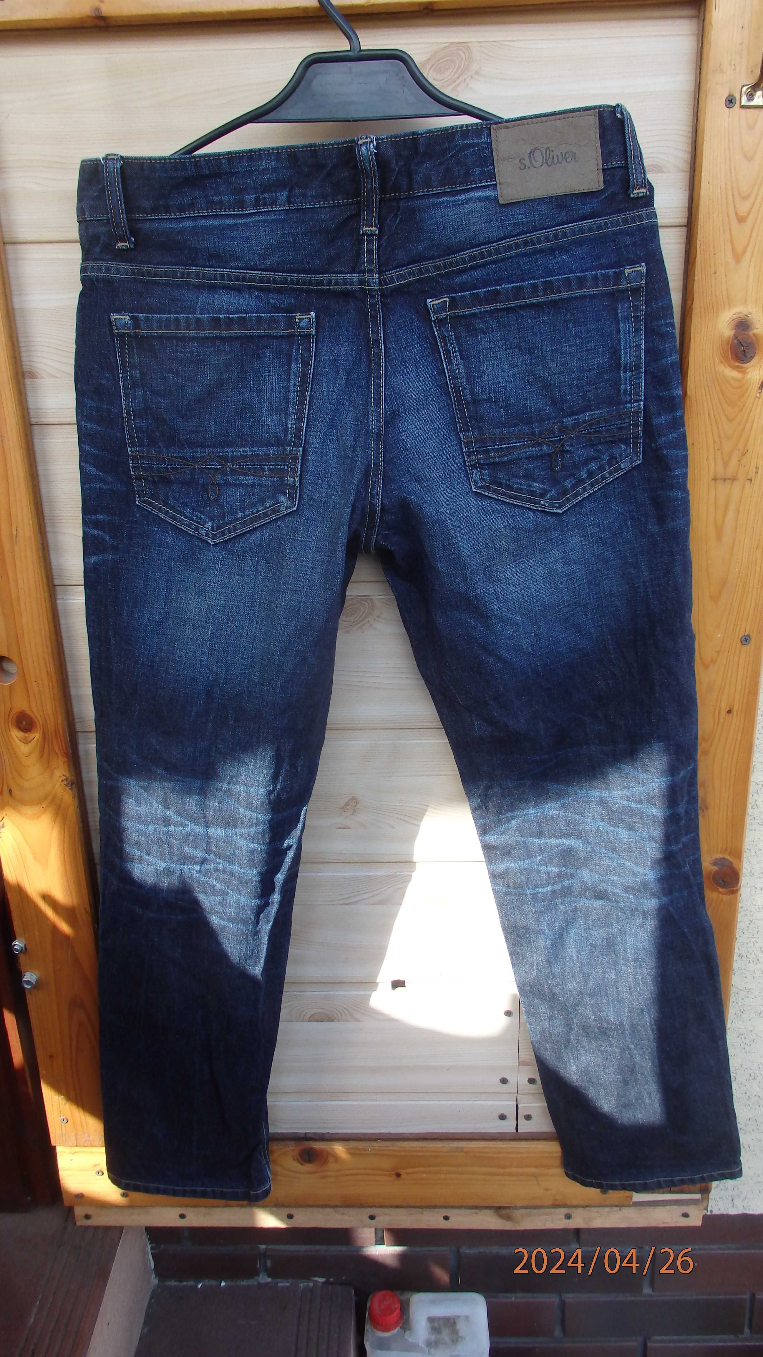 Spodnie męskie jeansowe firmy s. Oliver rozmiar 31/30