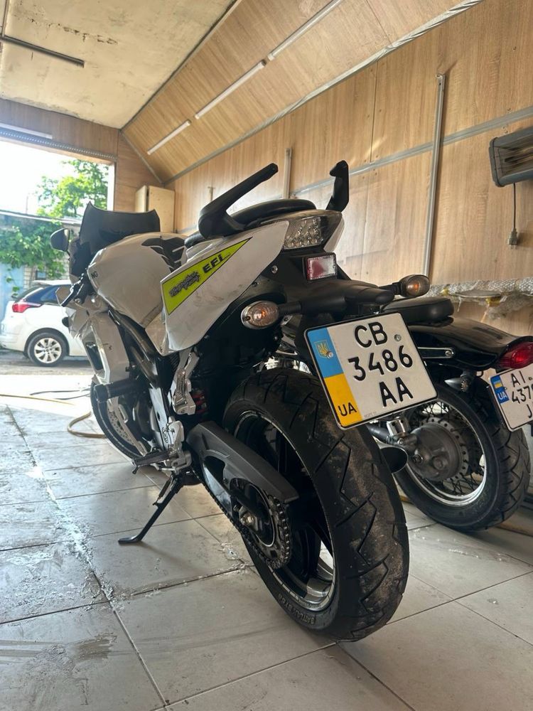 HYOSUNG 650r gt. После дтп. Запускаеться.