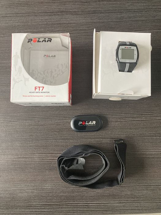 Pulsometr Zegarek Polar FT7 czarno - srebrny