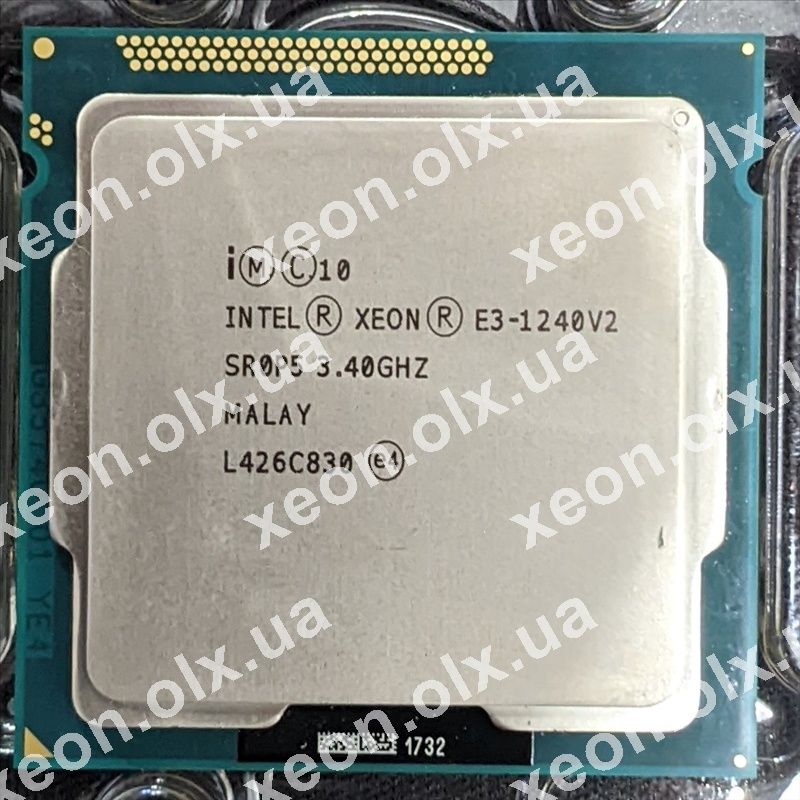 Процесор Intel Xeon E3 1240v3  Гарантія 6 міс. асортимент