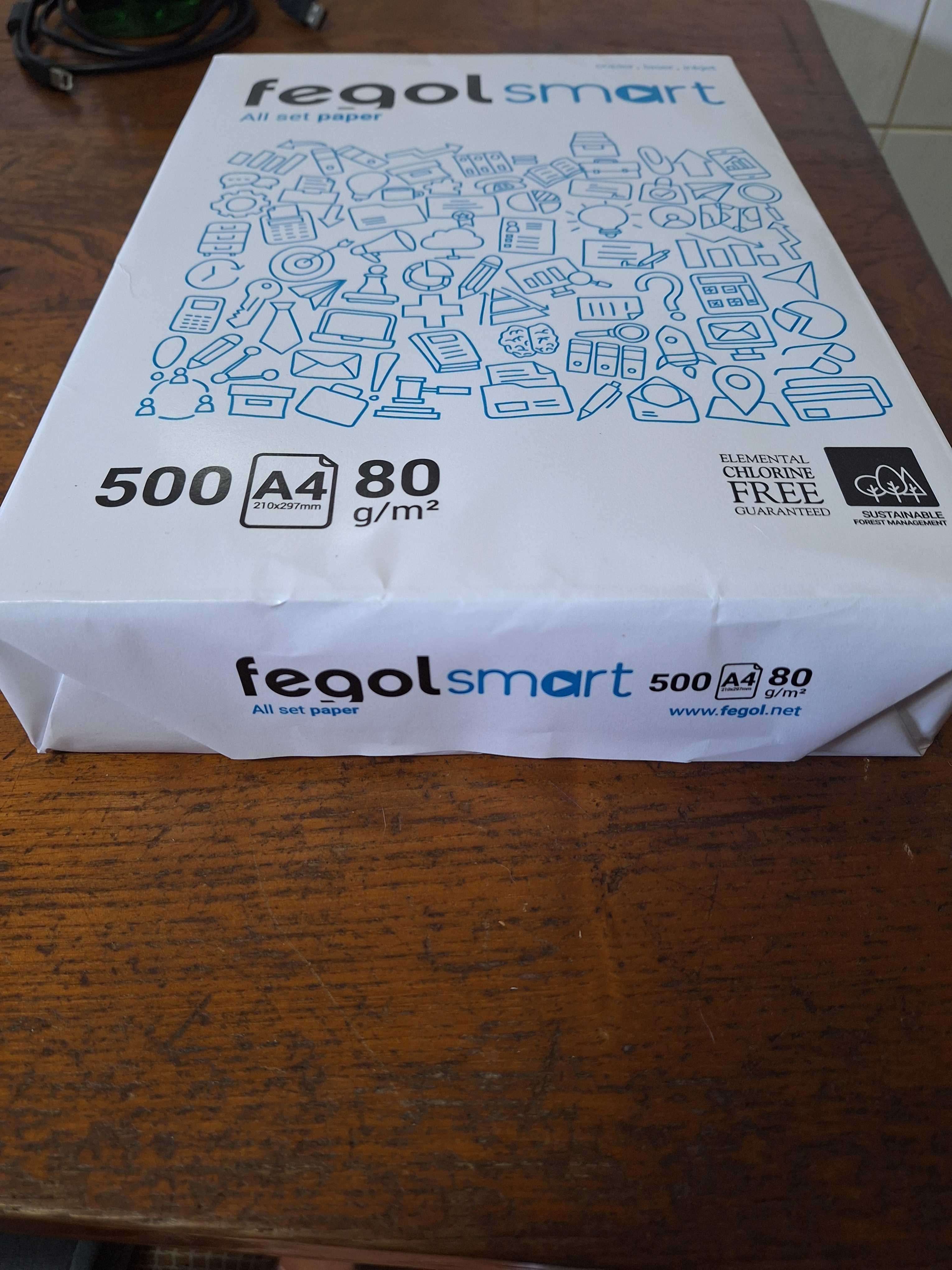 Resma de folhas A4 80g/m2