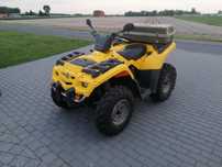 Quad Can am Outlander 400 Bombardier 4x4 Brp nowe opony homologacja