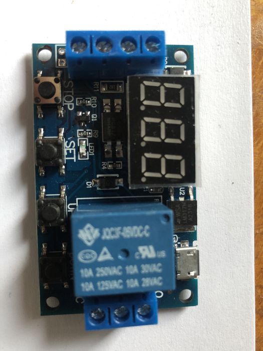 Реле часу циклічне, реле часу, таймер