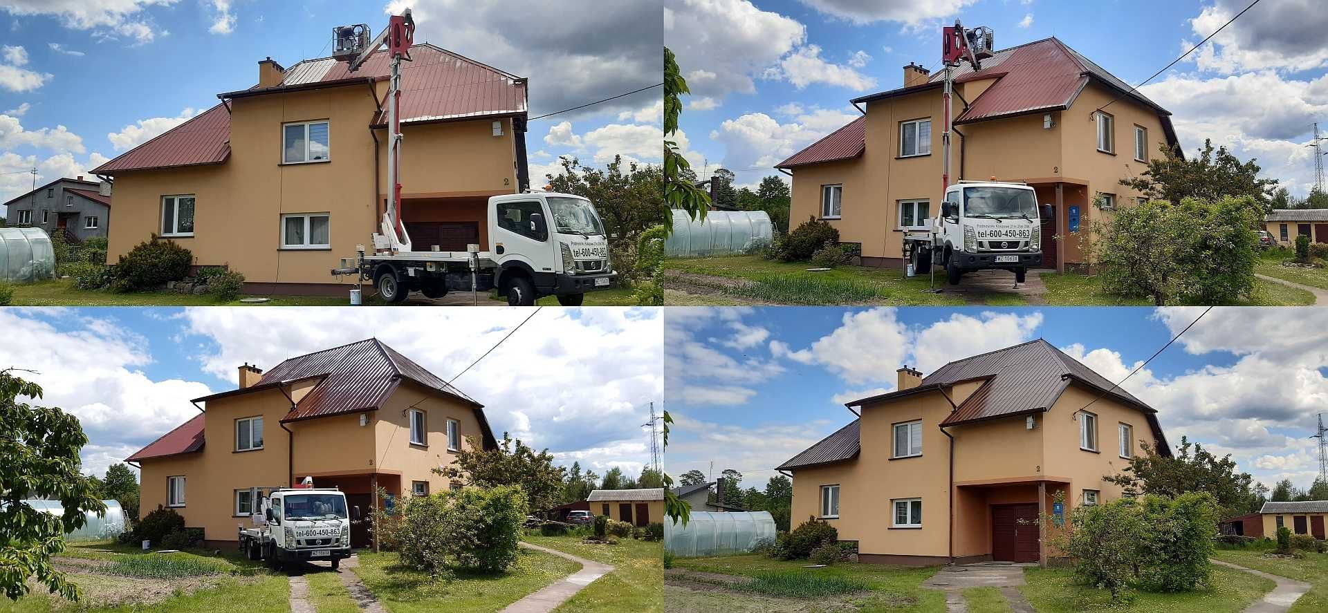 Malowanie Dachów, Każdy Kolor, Gwarancja, Mycie, Impregnacja,