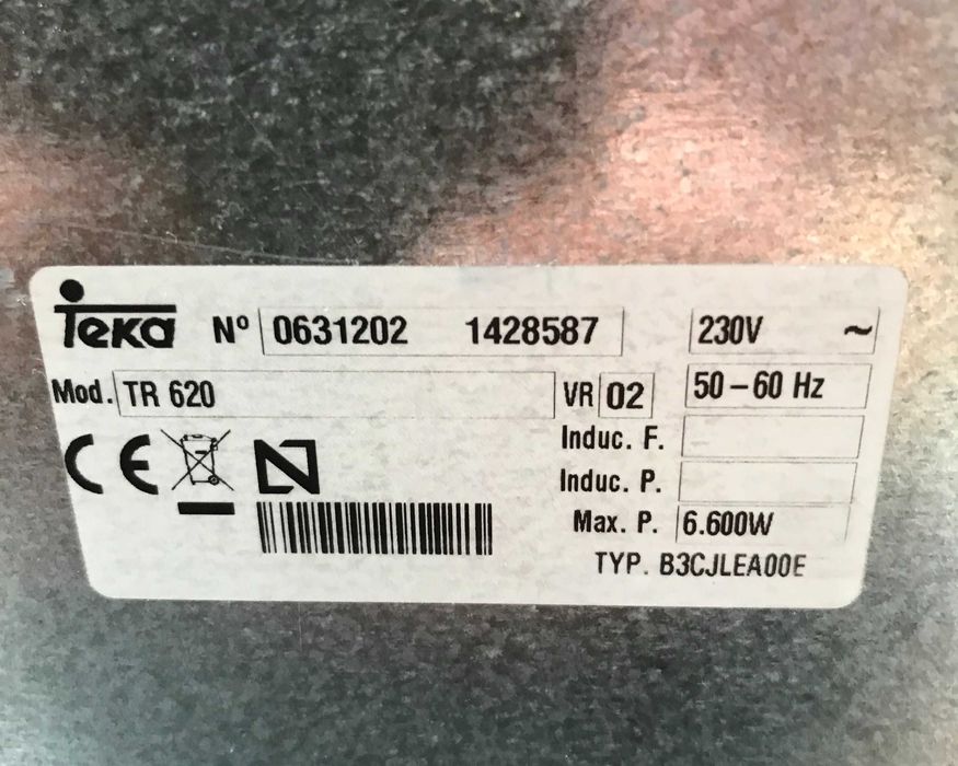 Індукційна електроплита Тека