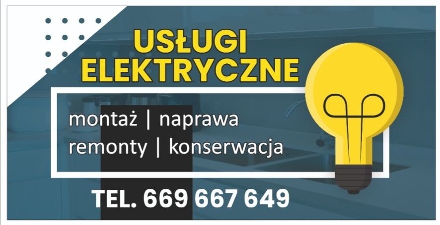 Elektryk - usługi elektryczne