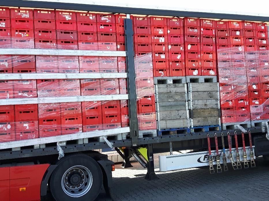 Pojemniki euro e2 skrzynki plastikowe masarskie drobiarki