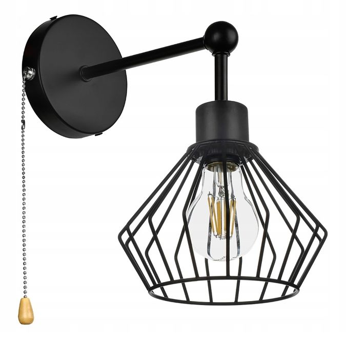 Lampa ścienna loft