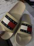 Klapki damskie Tommy Jeans 38 bezowe