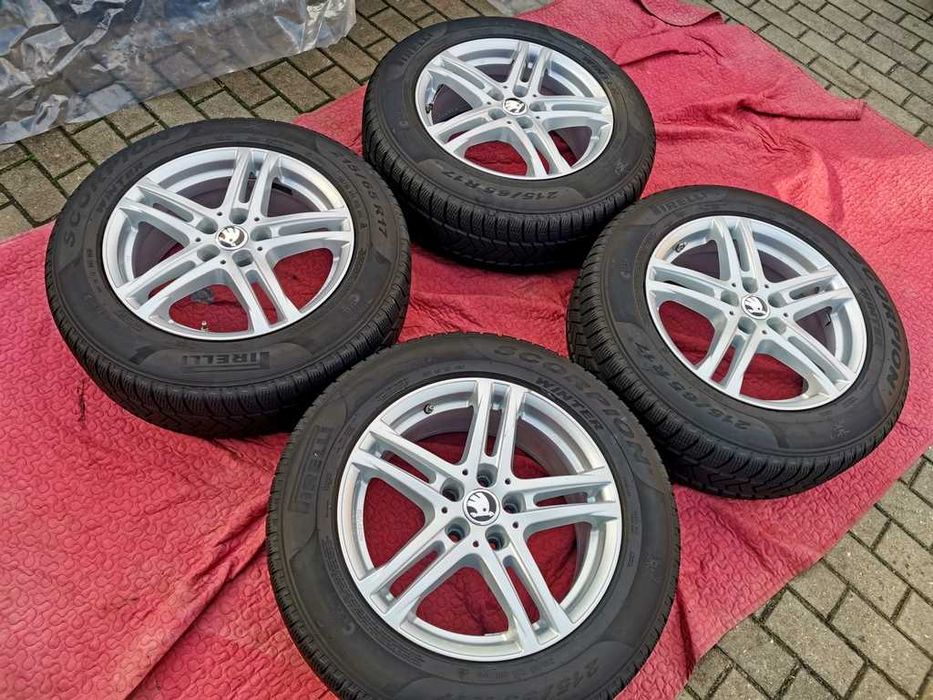 KOŁA zima 17' SKODA KODIAQ ET36 - 5x112 - 215/65/17 Pirelli