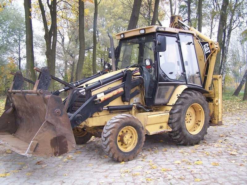 Usługi koparko-ładowarką / koparką czyszczenie działek