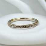 Obrączka Złota z Brylantami 750/18k 0.36ct Certyfikat roz16