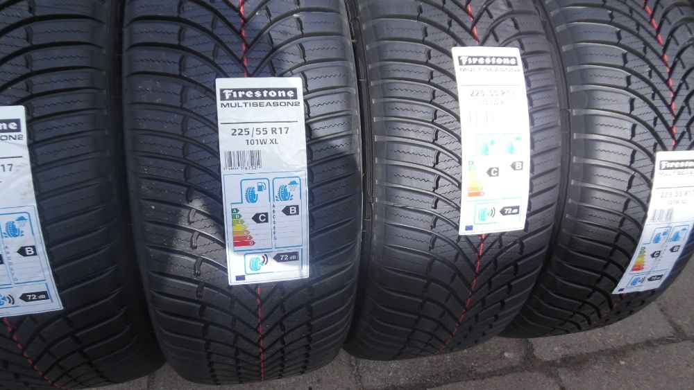 NOWE 225/55R17 FIRESTONE Multiseason 2 - Opony Całoroczne , ANDAR ZG