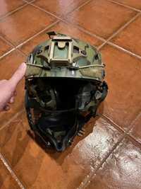 Capacete Airsoft Completo