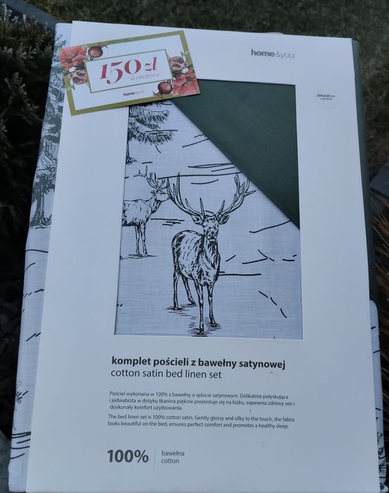 Pościel świąteczna home&you nowa 200x220