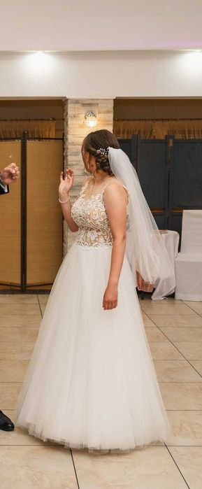 Suknia ślubna rozmiar 34-38 Ivory