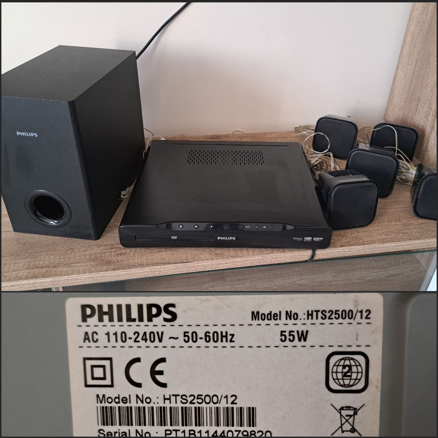 Kino domowe philips 5.1